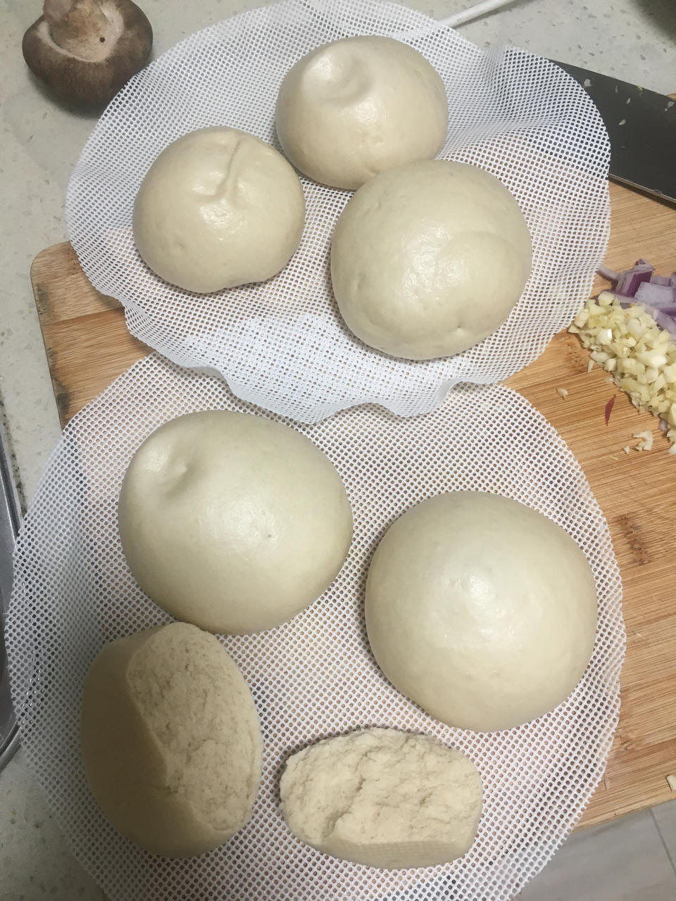 呛面馒头