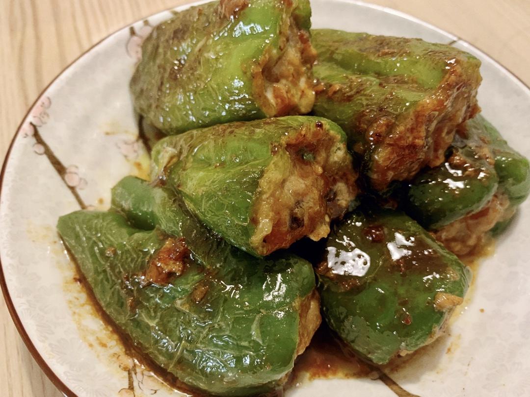 下饭菜肴--青椒酿肉