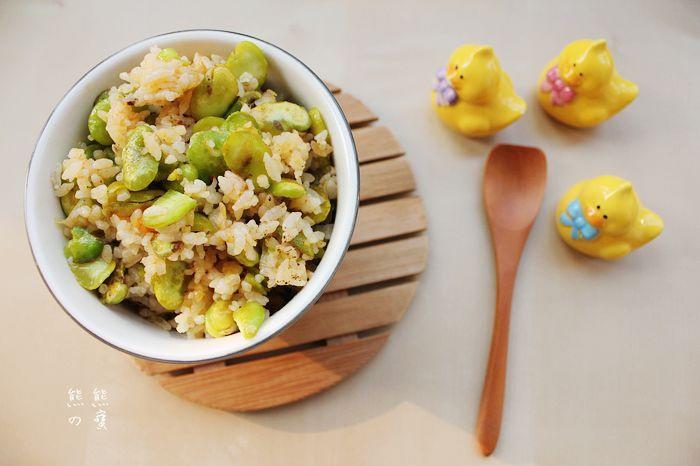 蚕豆米小炒饭的做法