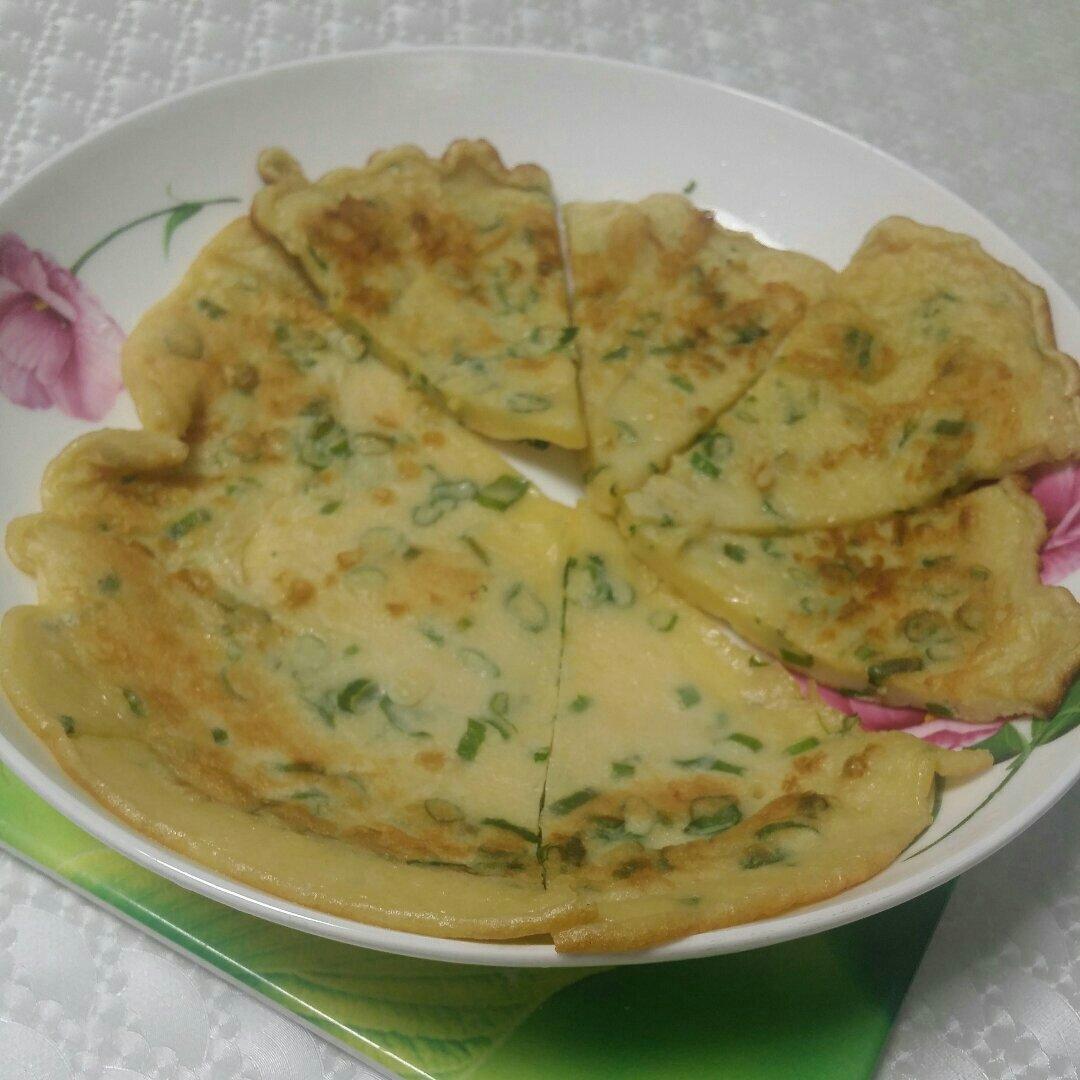 葱花蛋饼（快手营养早餐）