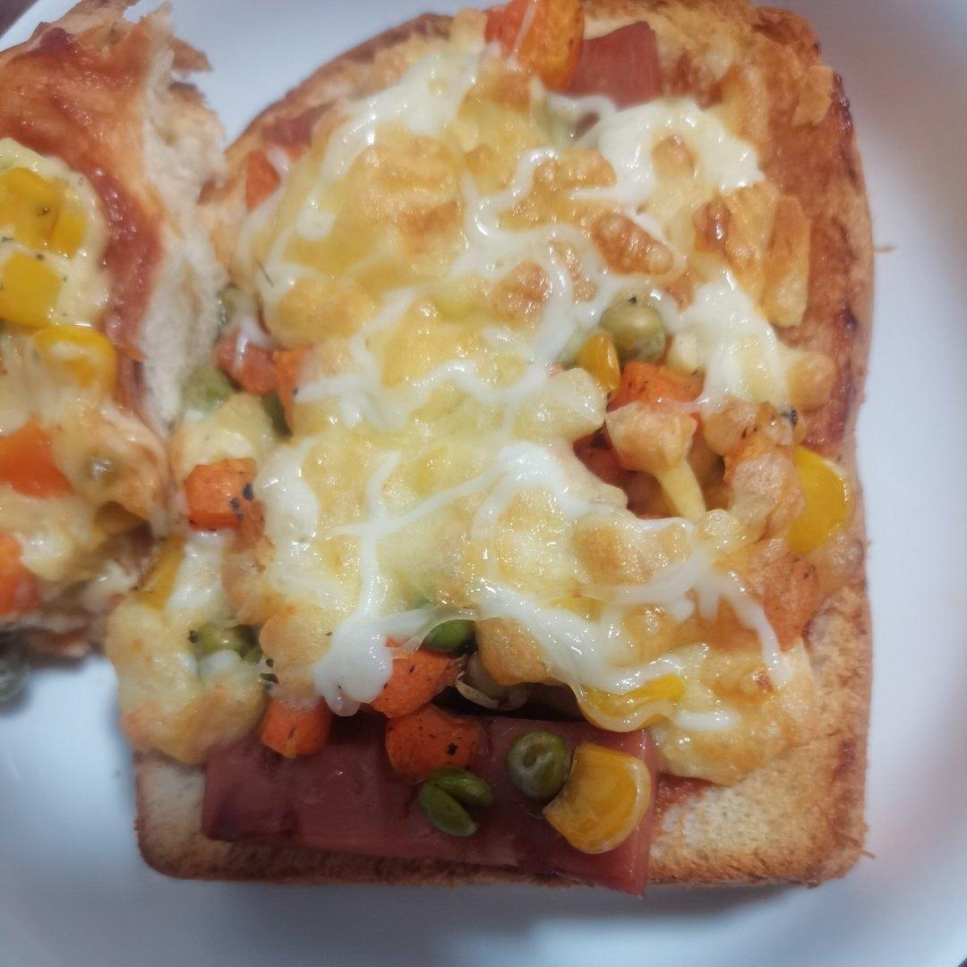 超好吃面包披萨🍕