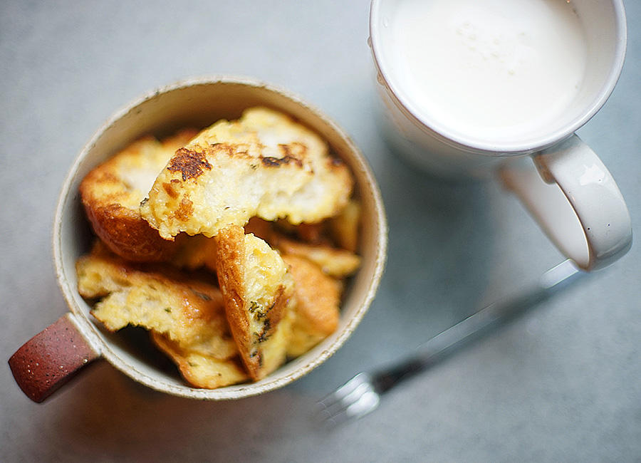 纯奶手撕吐司的做法 步骤1