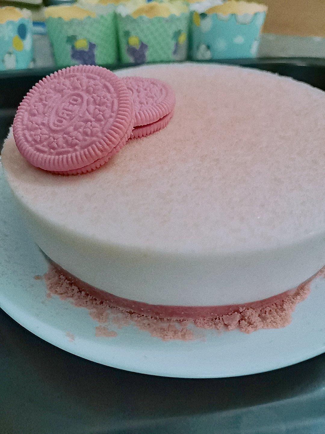 樱花奥利奥酸奶慕斯