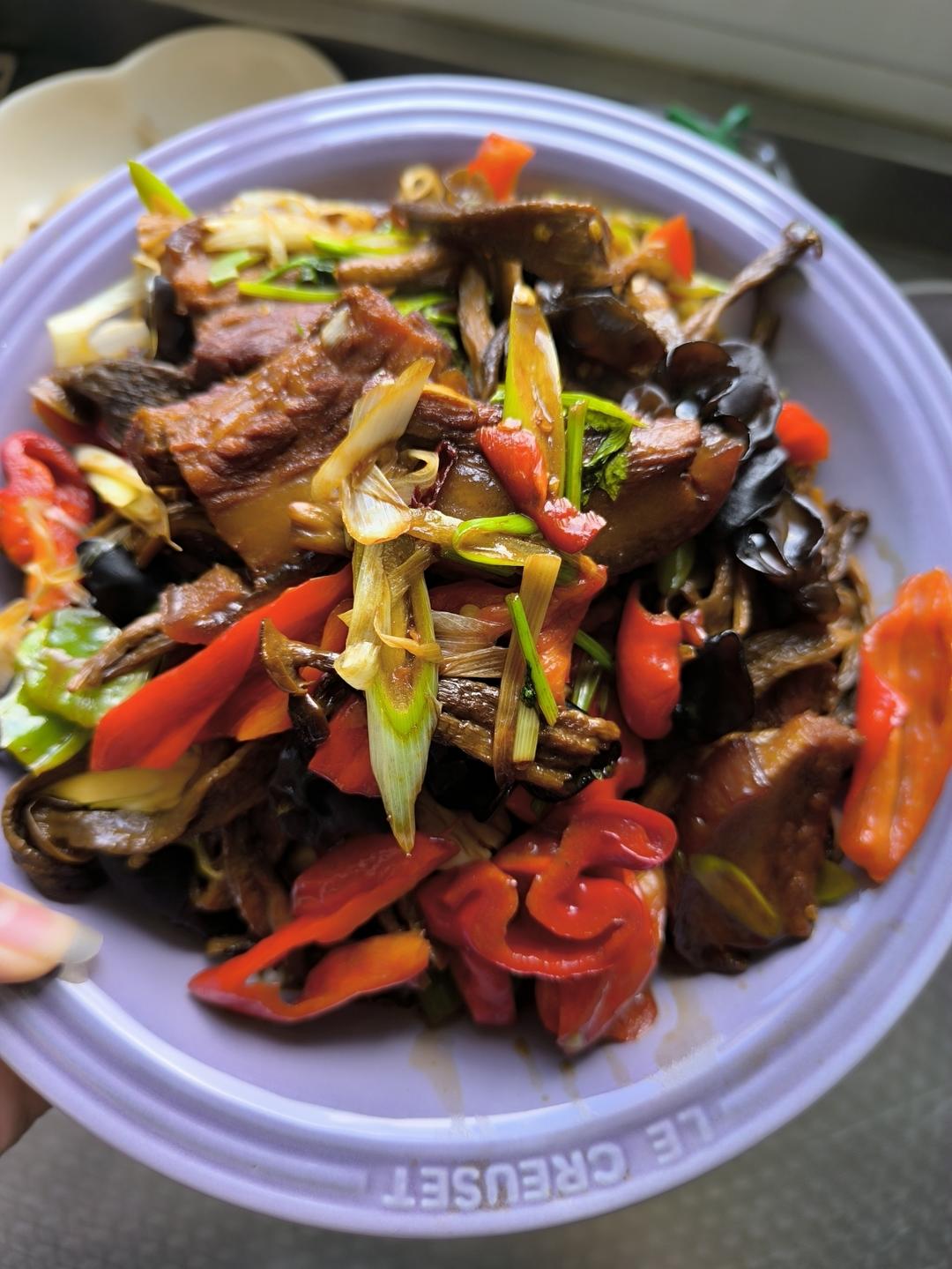 鹿茸菇炖五花肉🥩