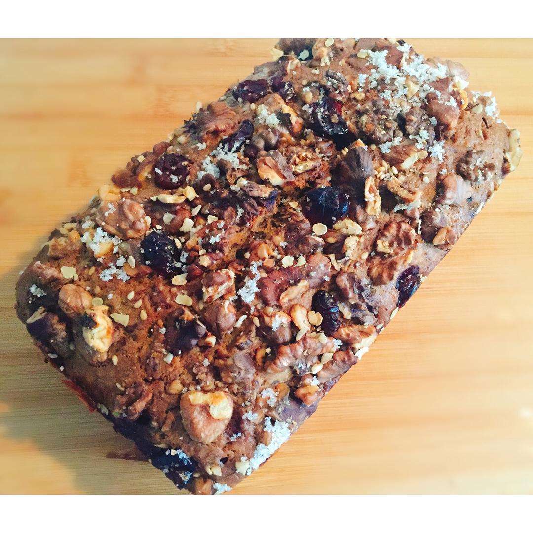 香蕉核桃磅蛋糕 Banana & Walnut Pound Cake