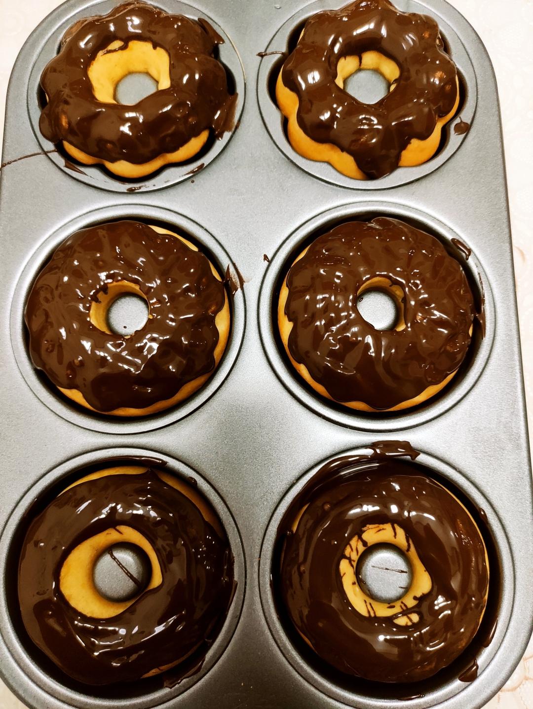 甜甜圈（无泡打粉）烤箱版