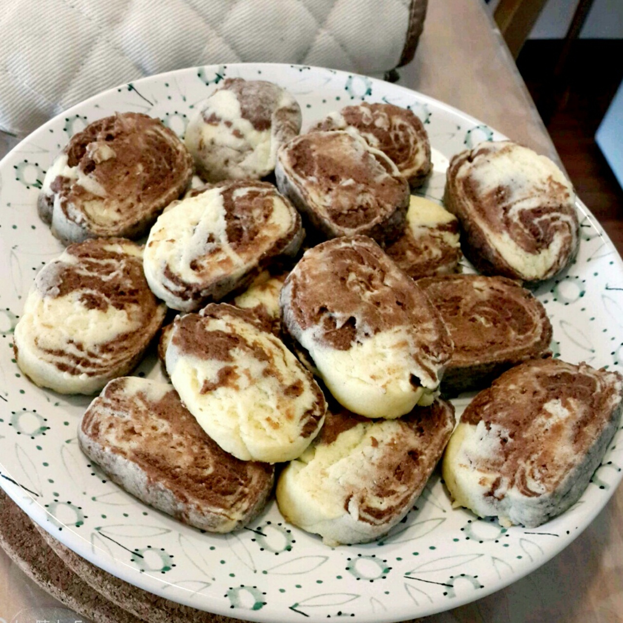 哥手把手教你做大理石曲奇