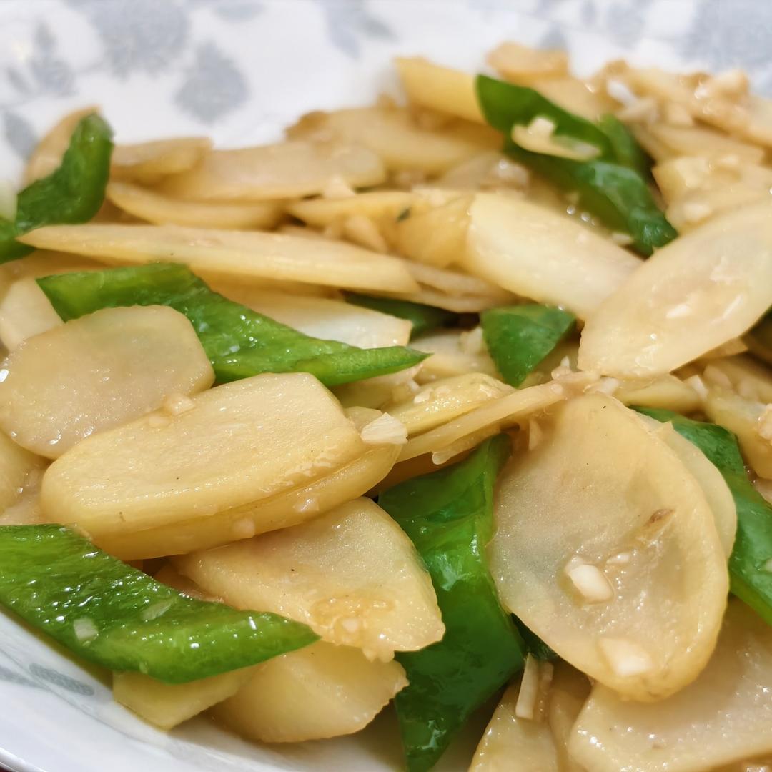 家常炒土豆片