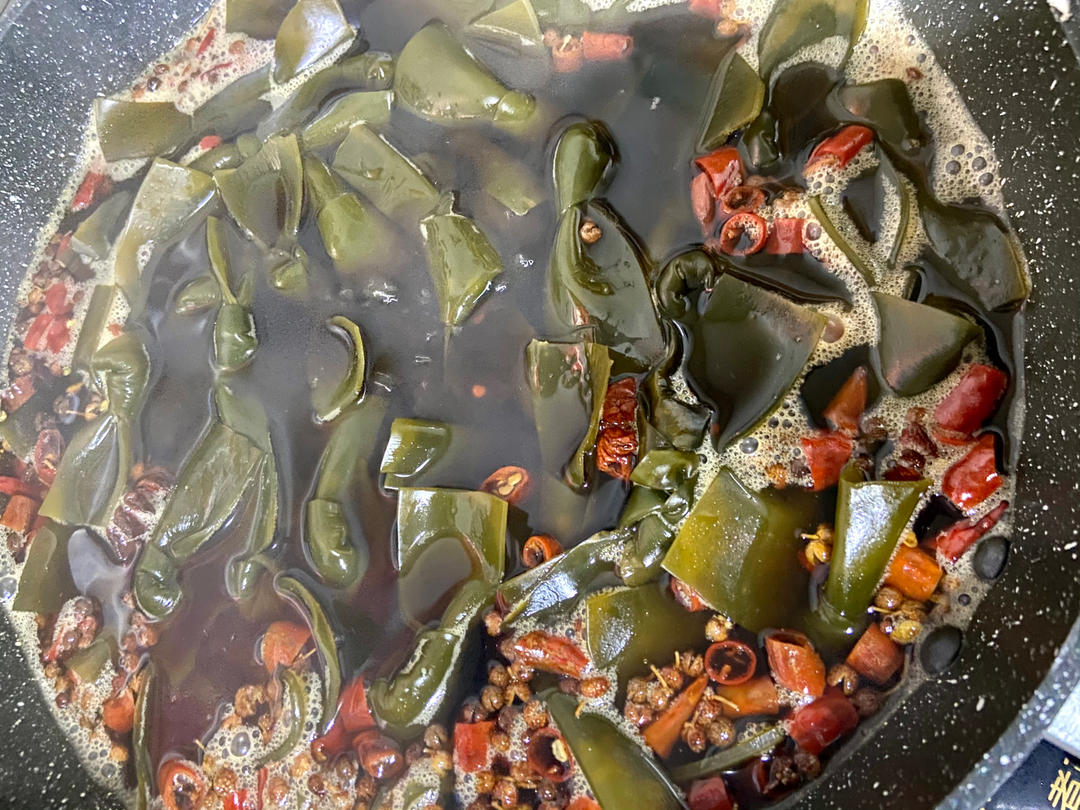 麻辣卤海带