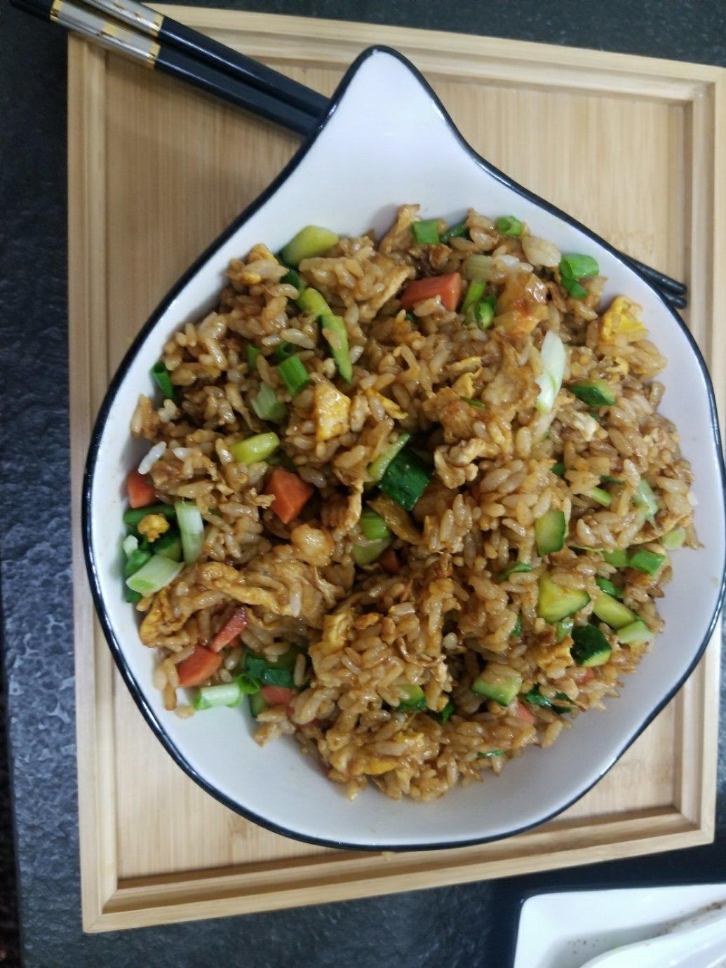 酱油炒饭(超级简单)
