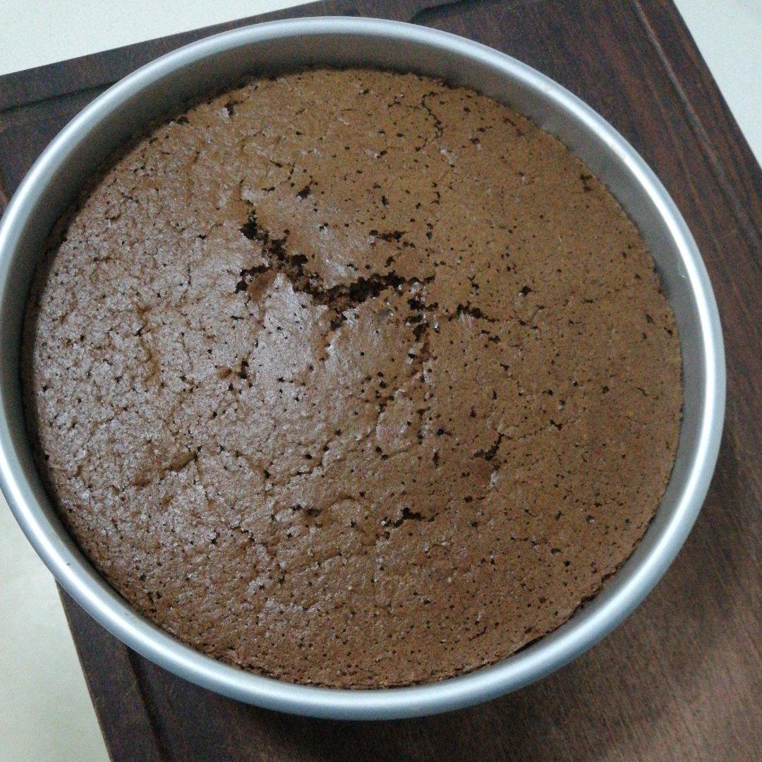 双倍浓郁不消泡巧克力戚风