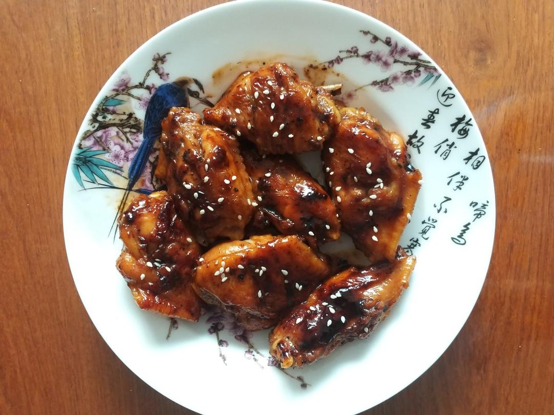 日式蜜汁照烧鸡翅根（好吃到吮指～）