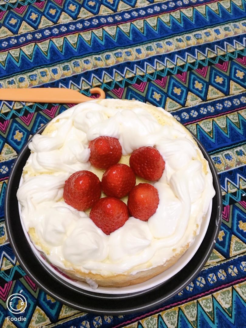 烤箱做蛋糕（戚风蛋糕的做法）