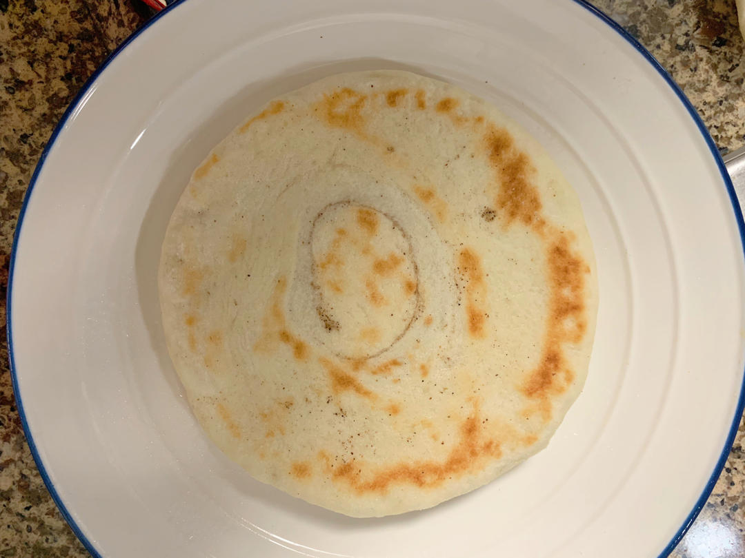 椒盐发面饼