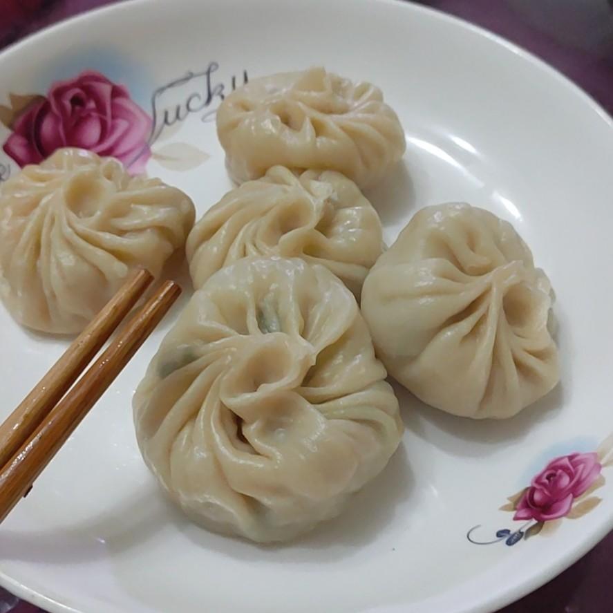 南瓜馅包子