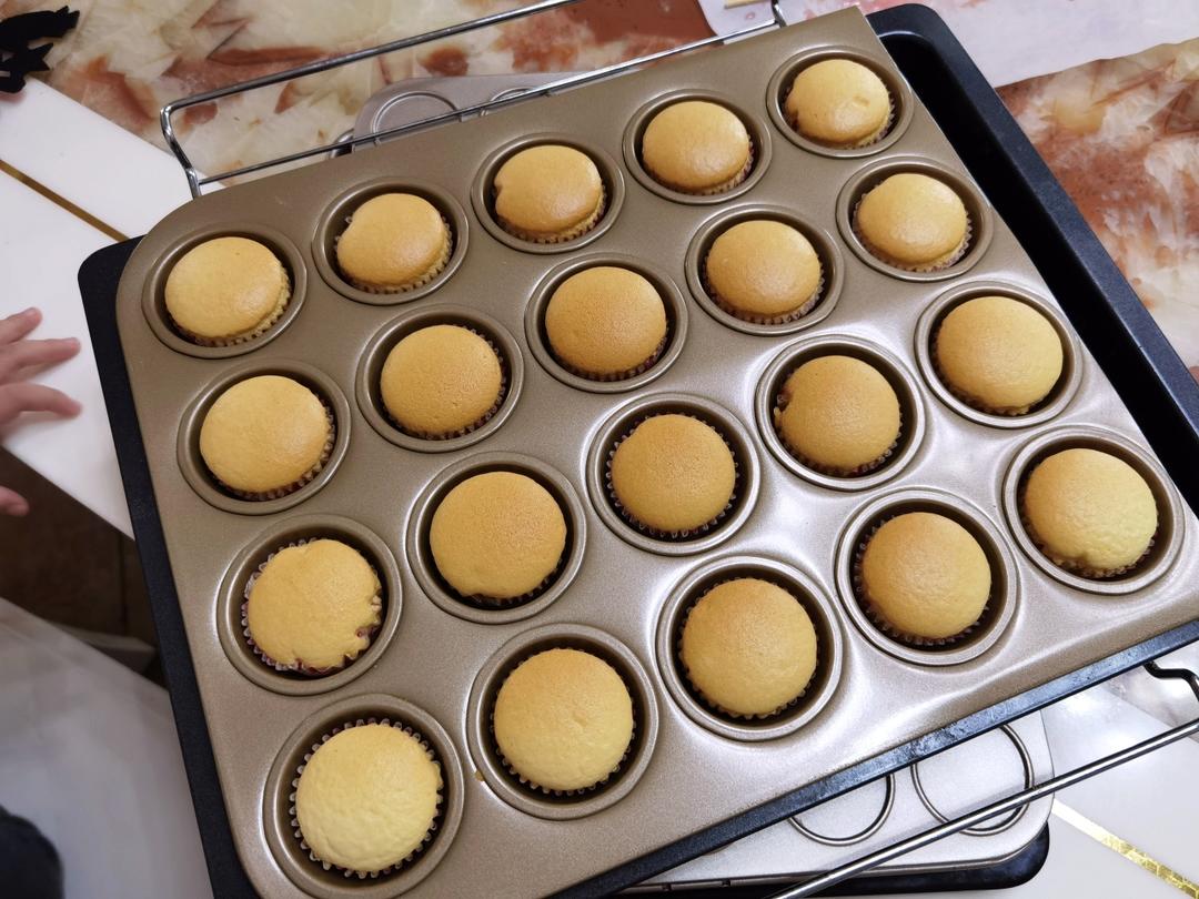 迷你戚风小蛋糕(原味&可可味)