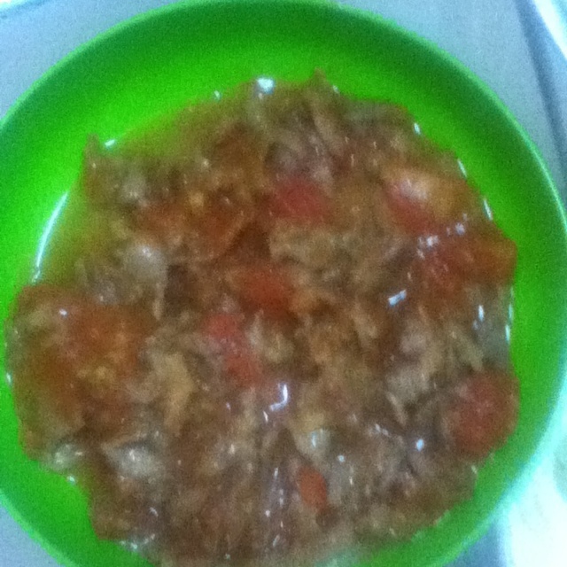 番茄肉片