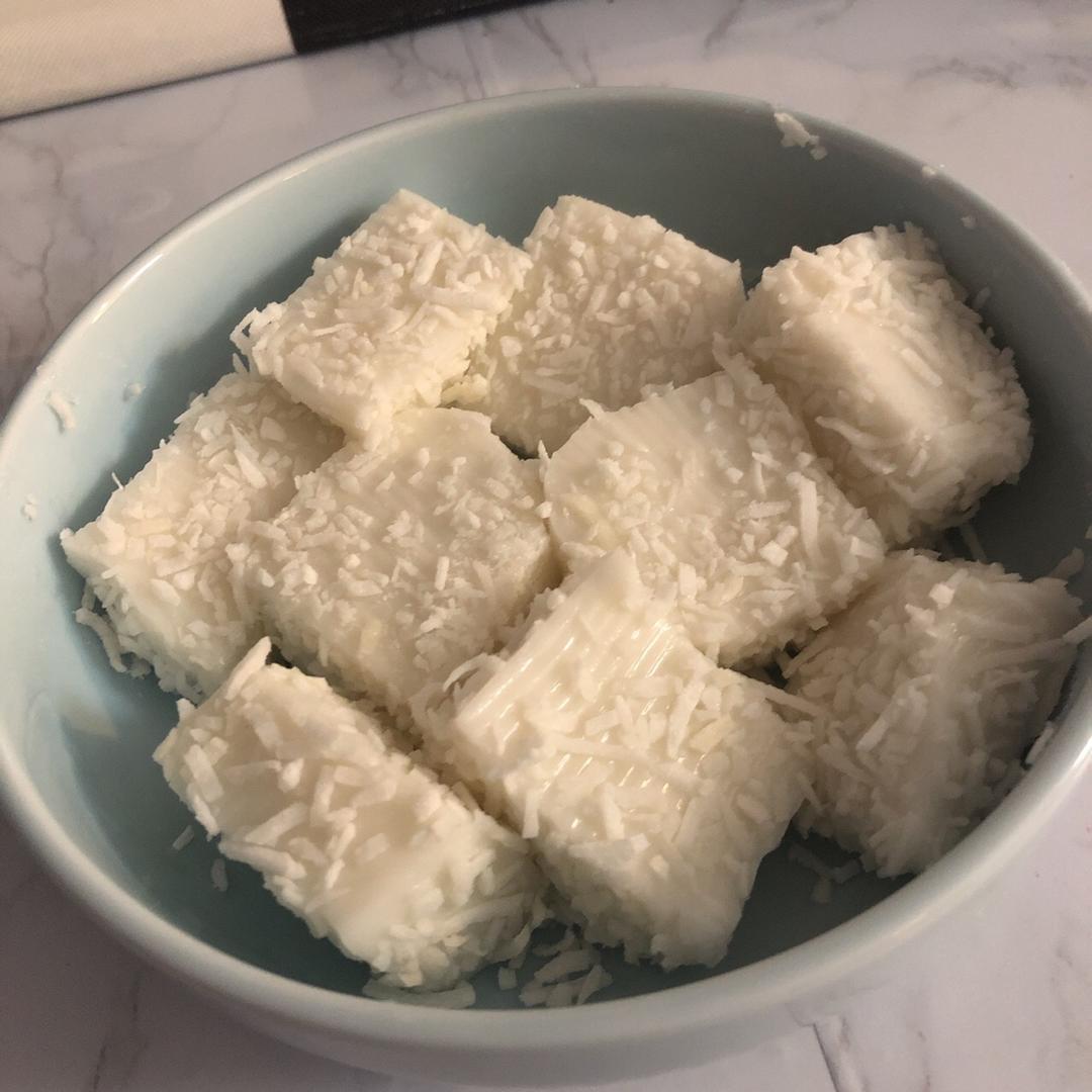 椰汁小方~·~玉米淀粉版~~椰奶，椰子味