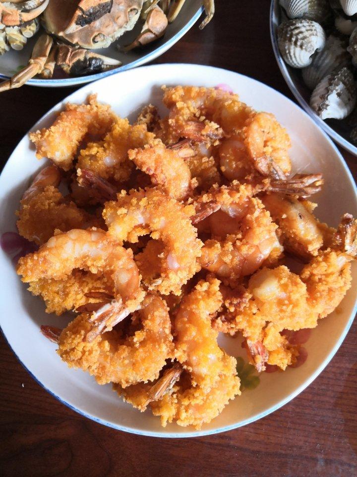 黄金炸虾尾