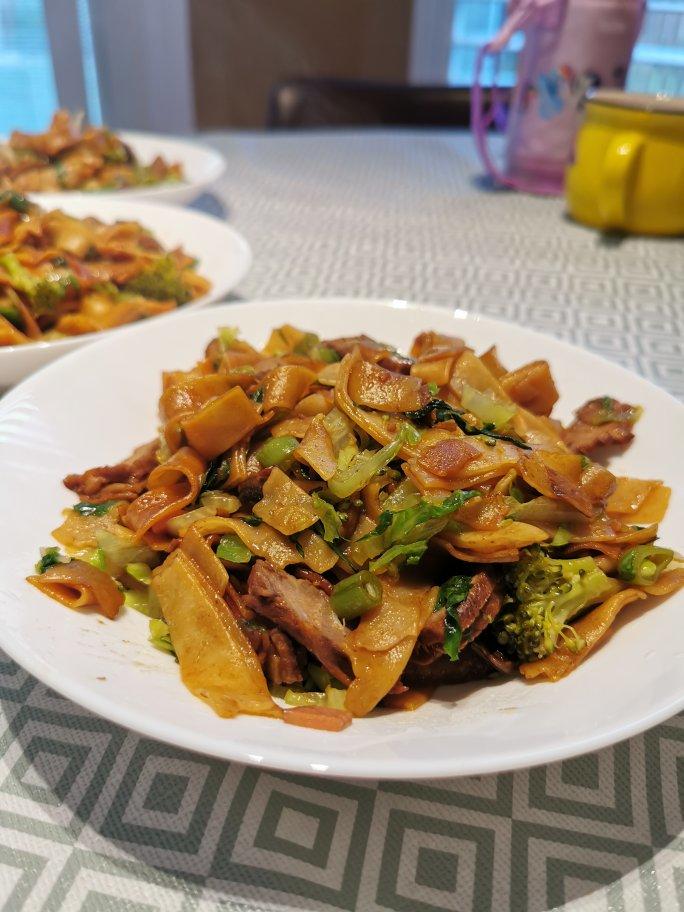 港式茶餐厅的干炒牛河
