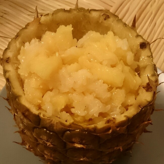 简单美味的菠萝饭的做法