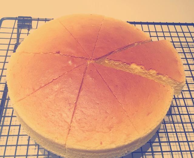 轻乳酪芝士蛋糕(8寸)的做法