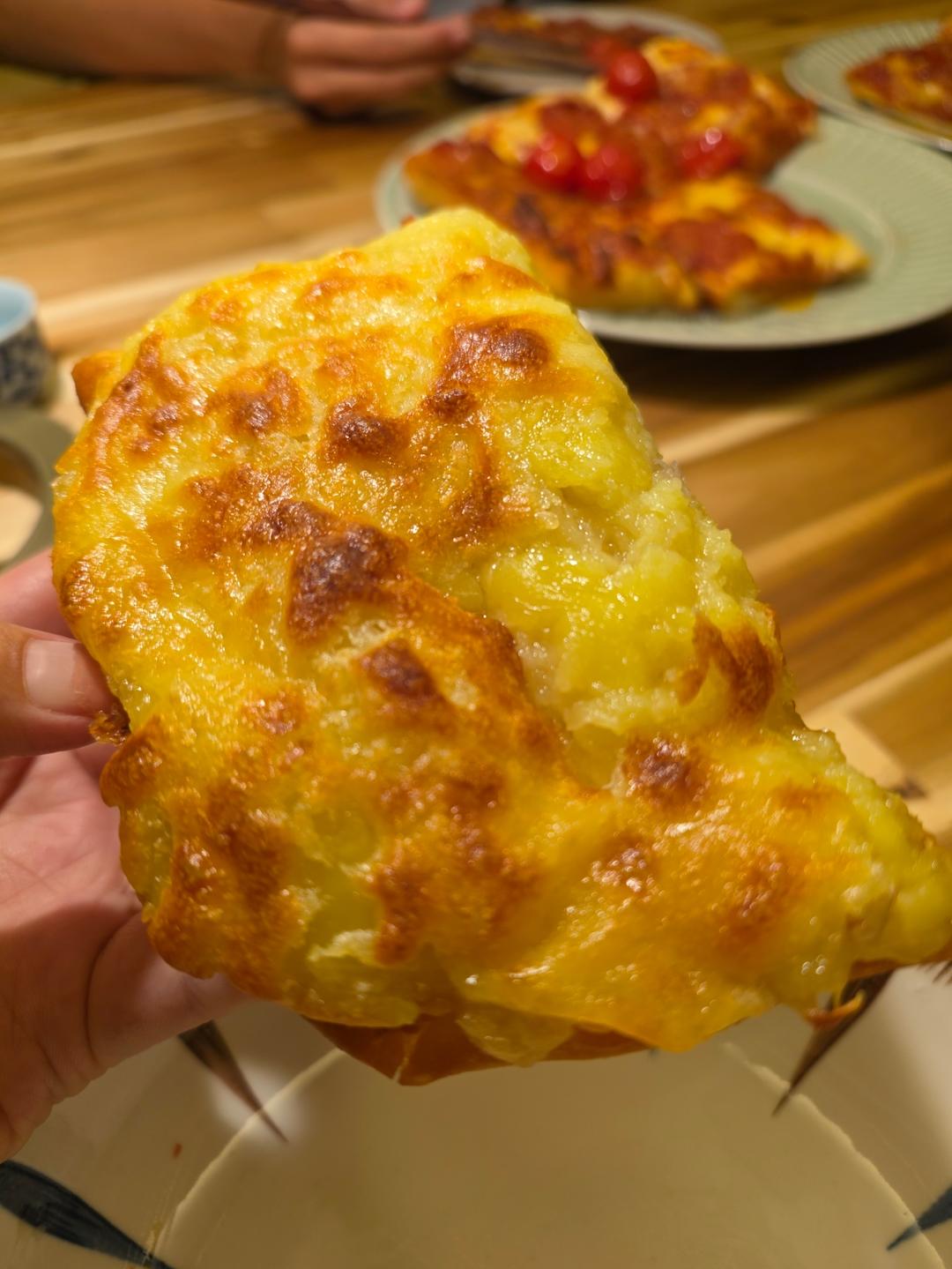 家庭装三拼披萨