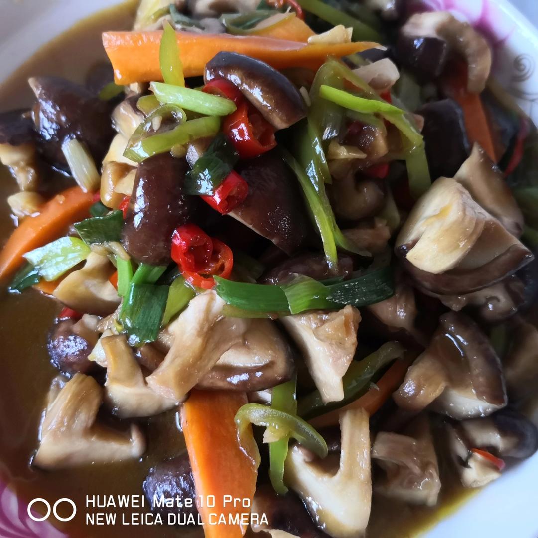 老爸的素炒蘑菇 | 想念家的味道