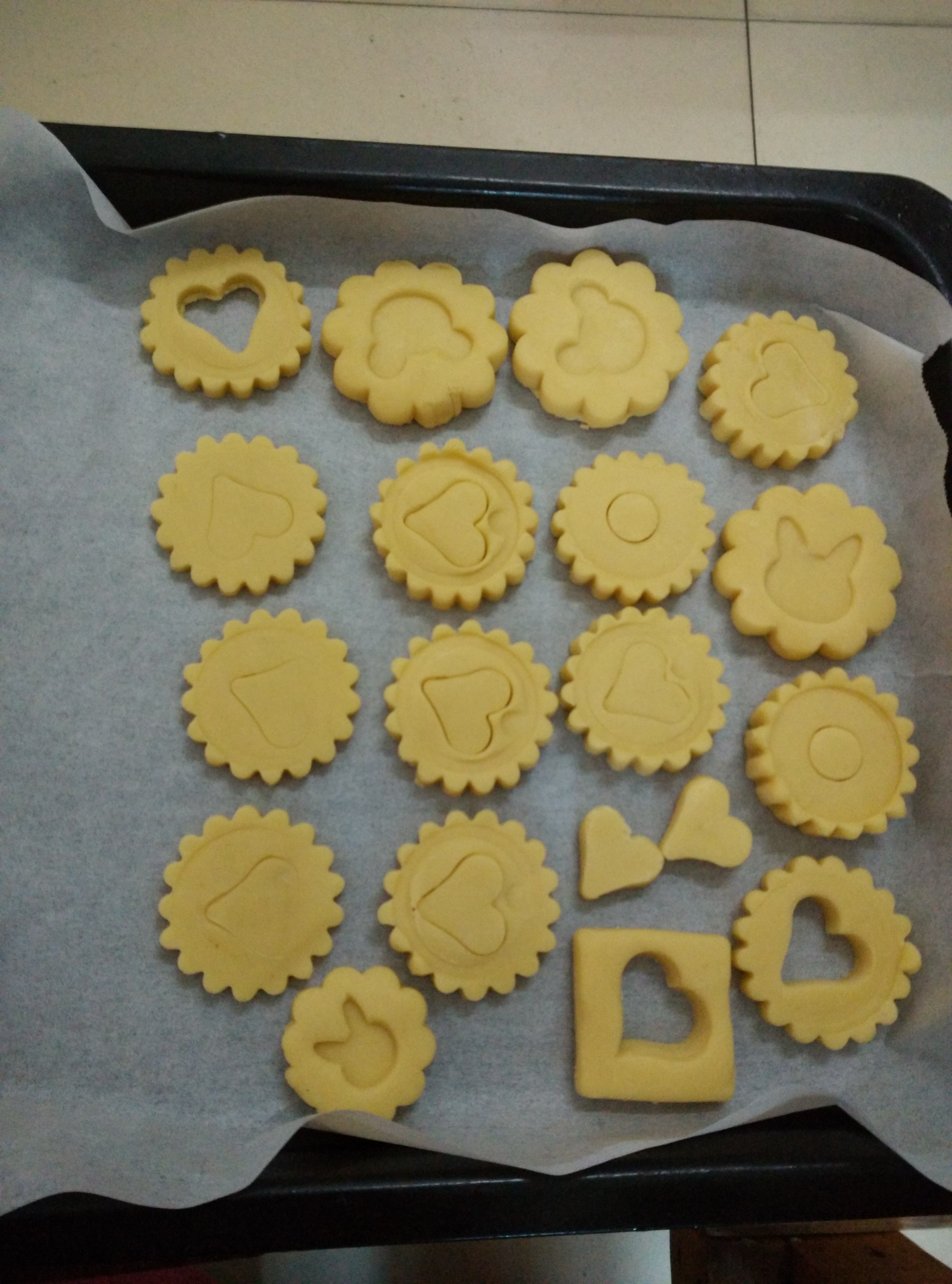 包涵着满满的爱---Q糖爱心饼干