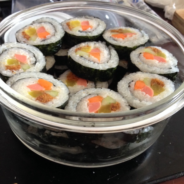 简单寿司/鸡蛋寿司/反转寿司/花样寿司/紫菜包饭