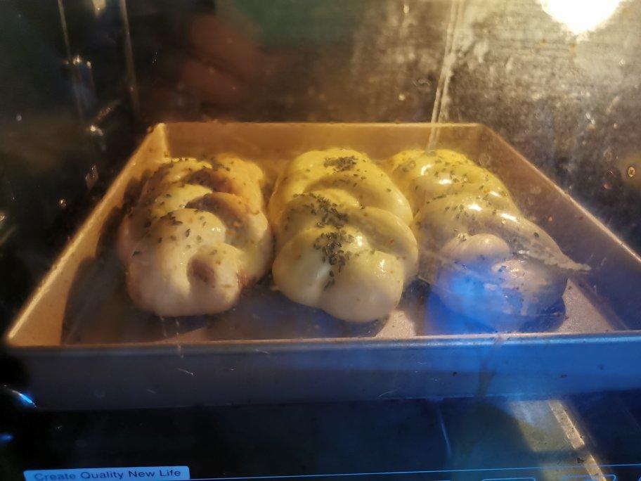 酸奶辫子面包（一次发酵）