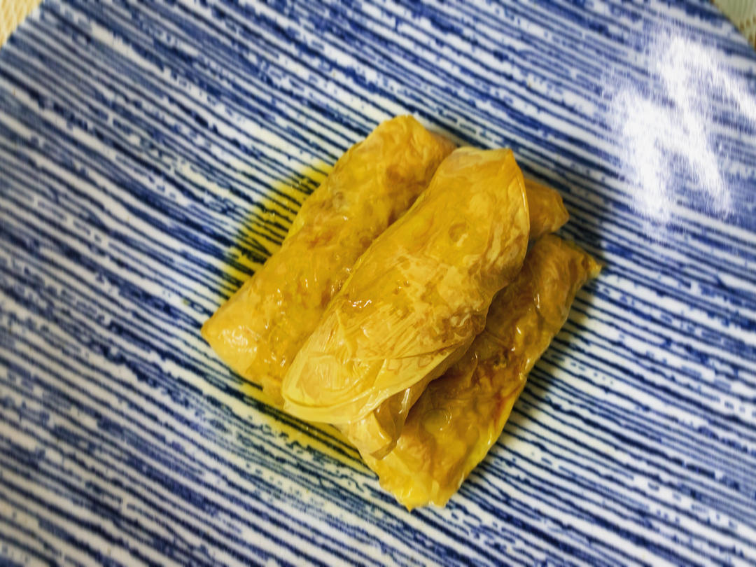 腐竹皮虾卷（空气炸锅）