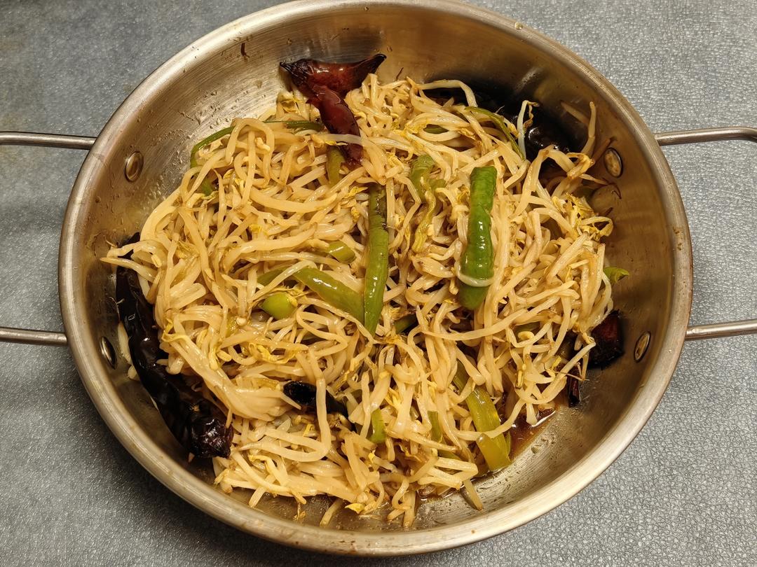 爆炒绿豆芽