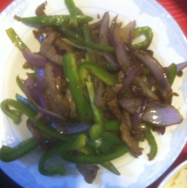 孜然牛肉粒