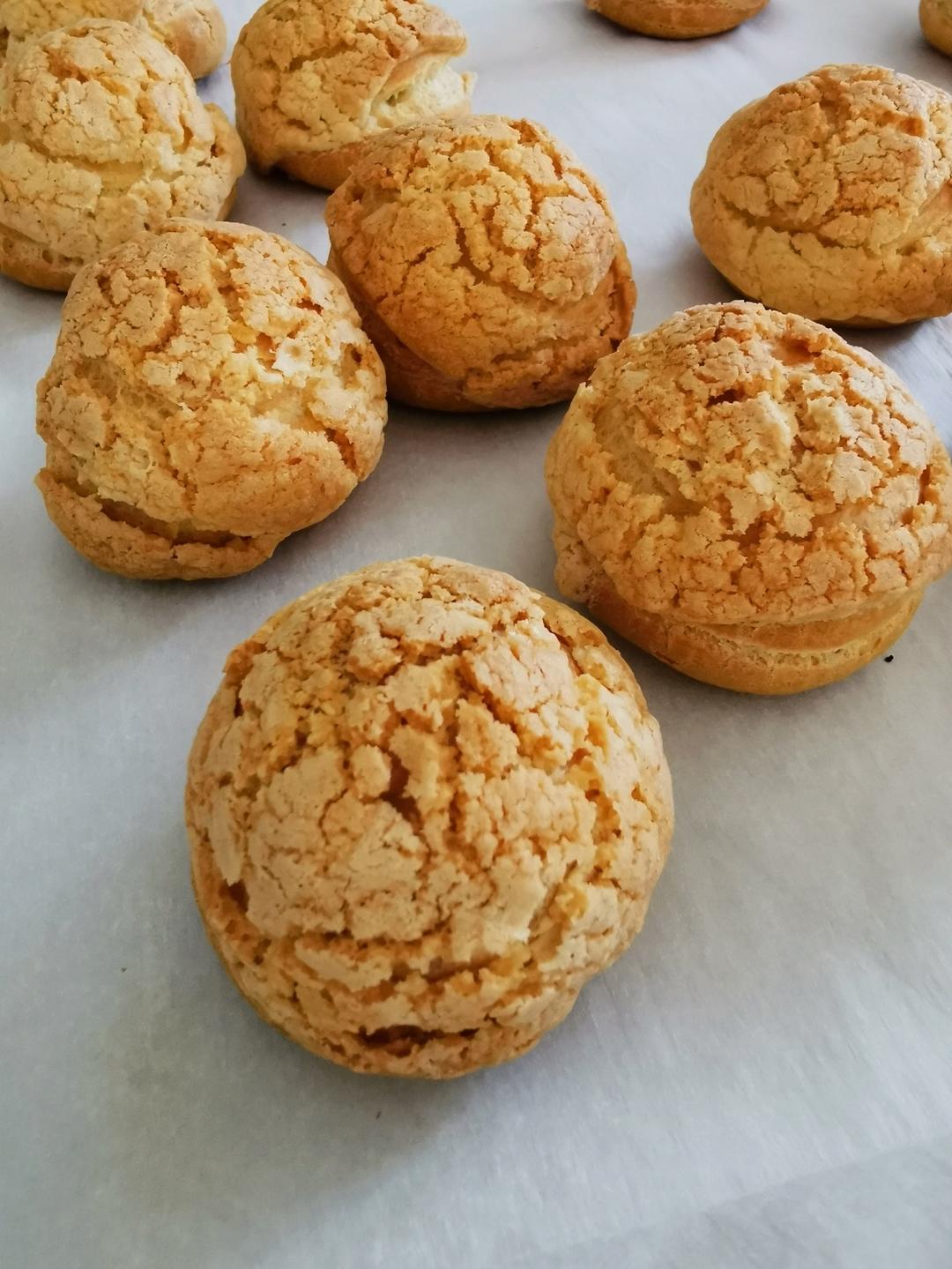 酥皮泡芙新手一次成功（附卡仕达酱做法）