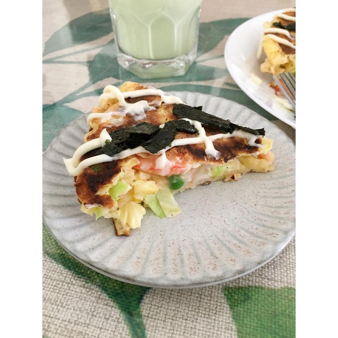大阪烧 (Okonomiyaki)