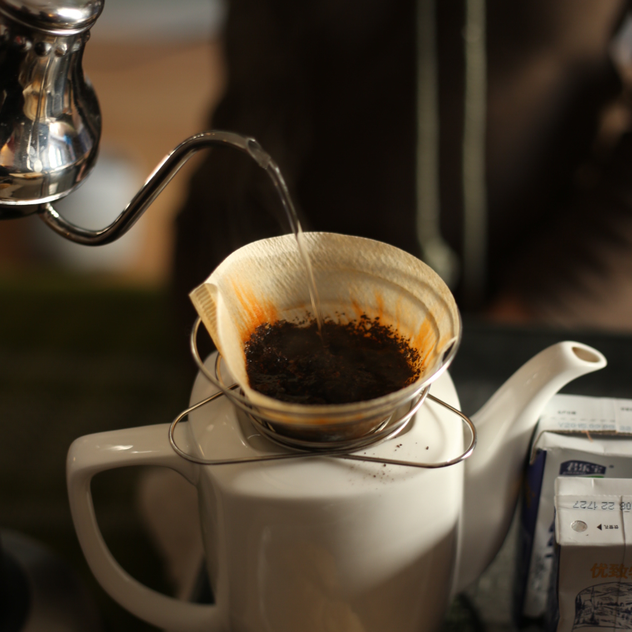 老辰儿做的手冲香浓甜奶茶