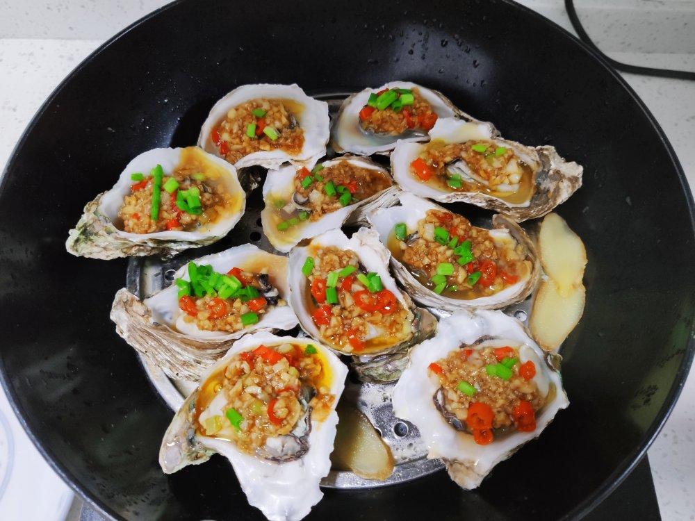 超简单～蒸蒜蓉生蚝