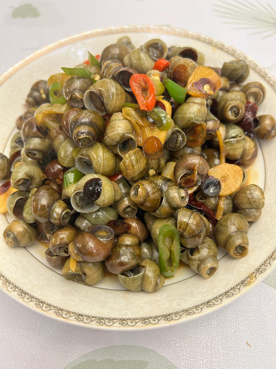 超级简单入味的香辣螺蛳