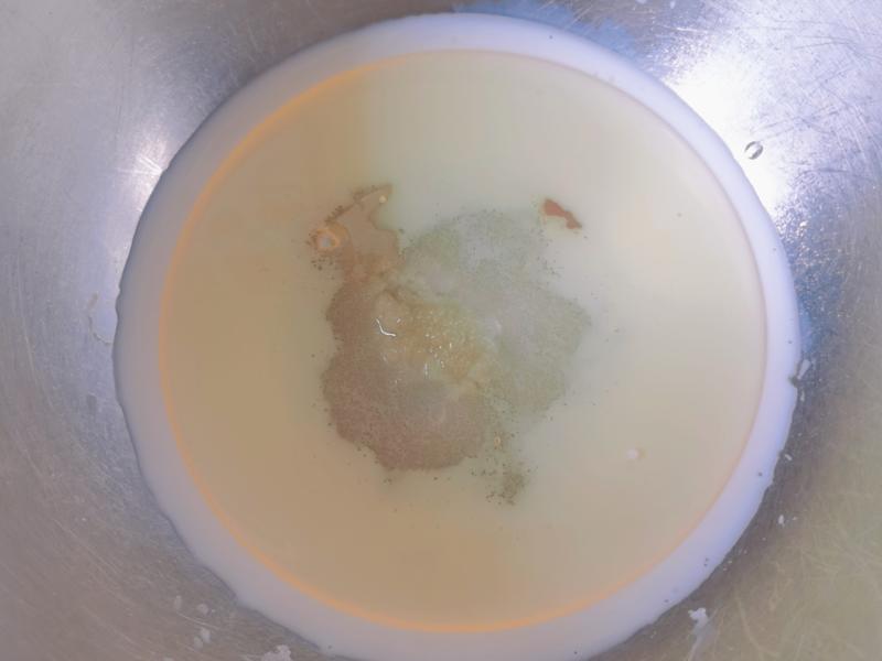 纯奶手撕吐司的做法 步骤1