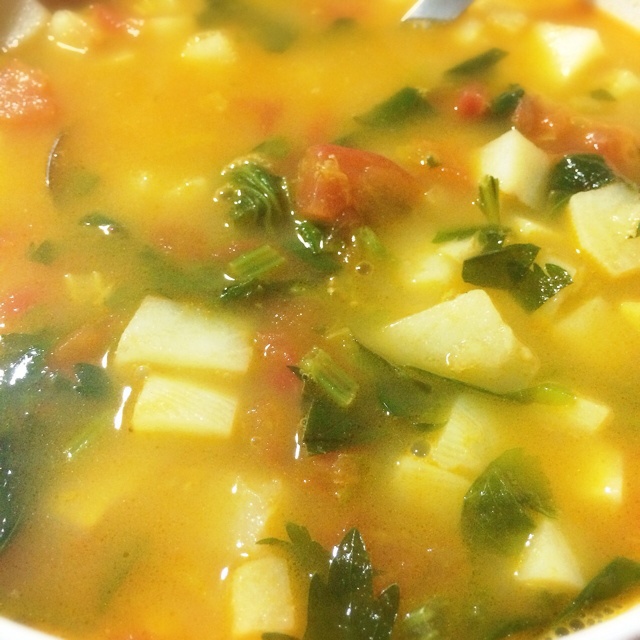 西红柿土豆咸笋汤【电影终极版】