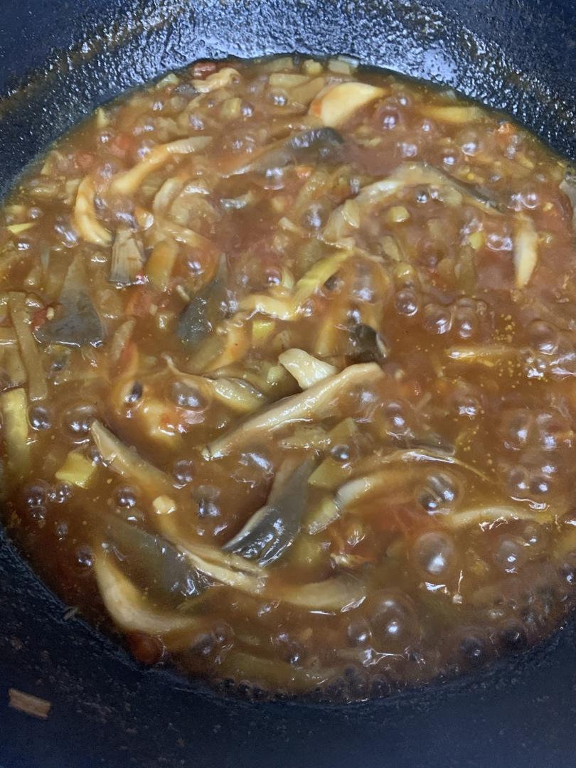 〈烧茄子〉，西红柿版。欣小厨 😉
