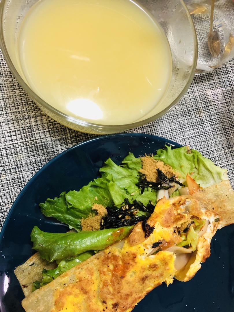 【东北烤冷面】热乎乎的烤冷面，8元吃饱真划算！