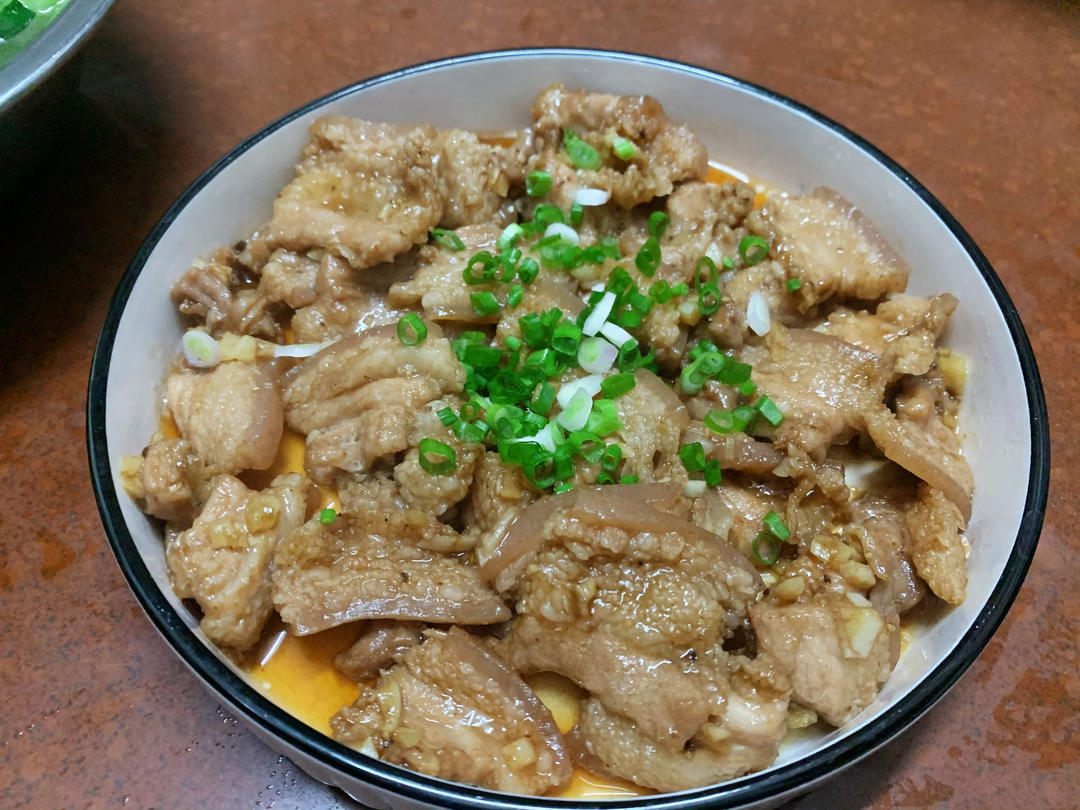 豆豉蒸五花肉