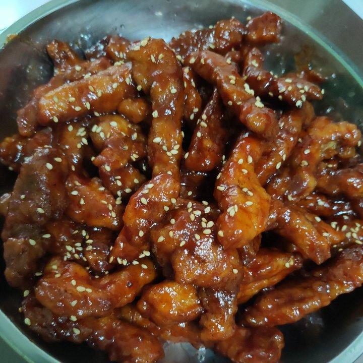 饭店里面糖醋里脊凭什么那么好吃，你看你也行