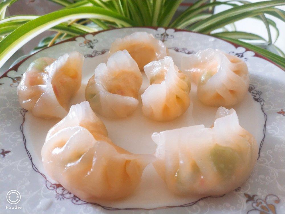 水晶虾饺