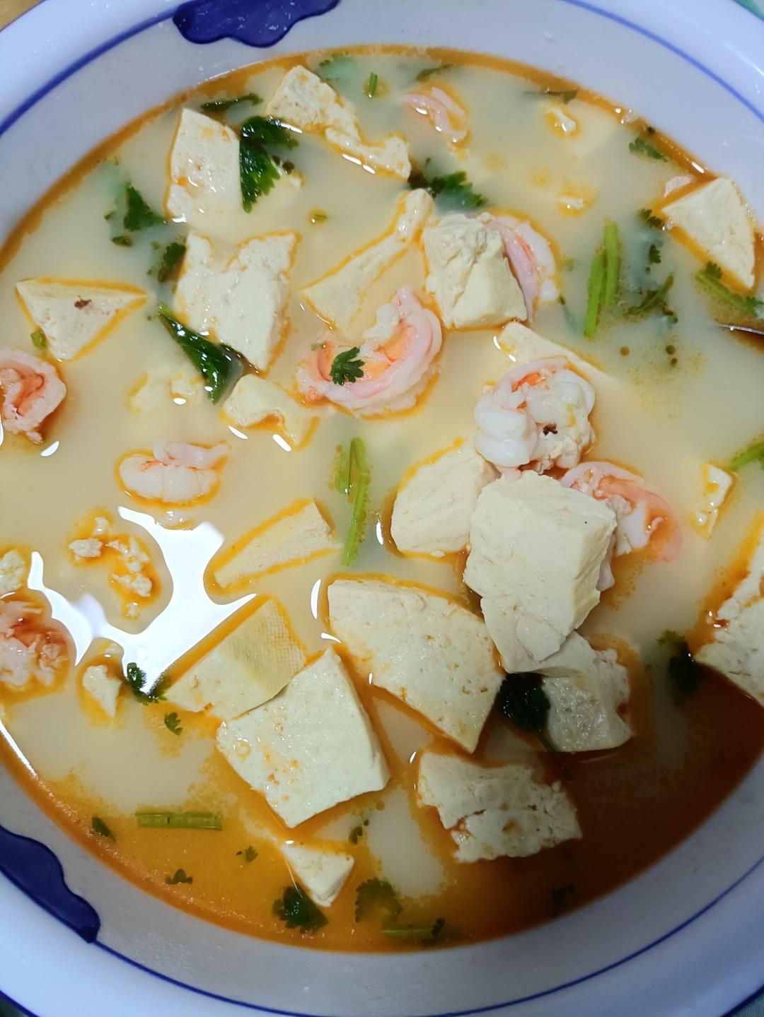 快手～鲜虾豆腐