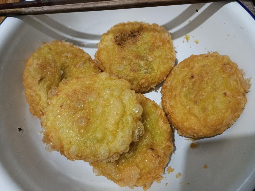 简单方便的黄米面炸糕