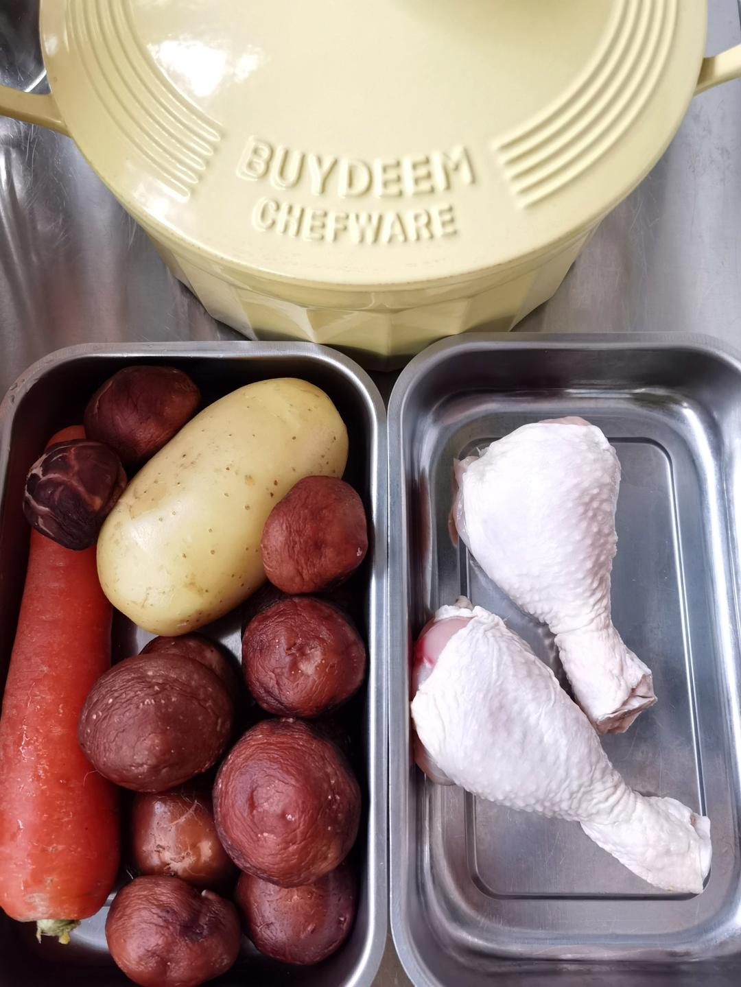 三杯鸡【4月北鼎珐琅锅食谱】