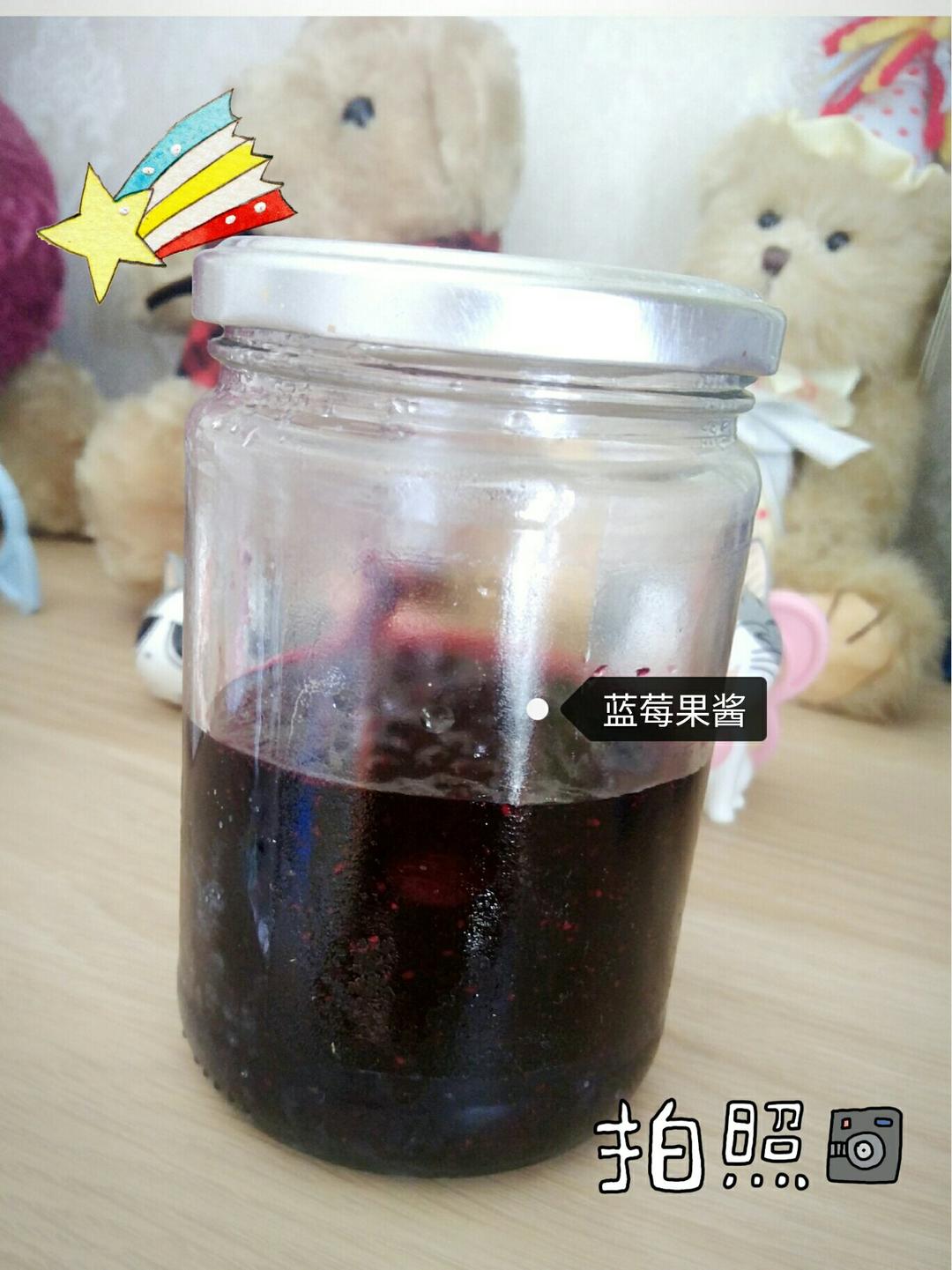 蓝莓果酱